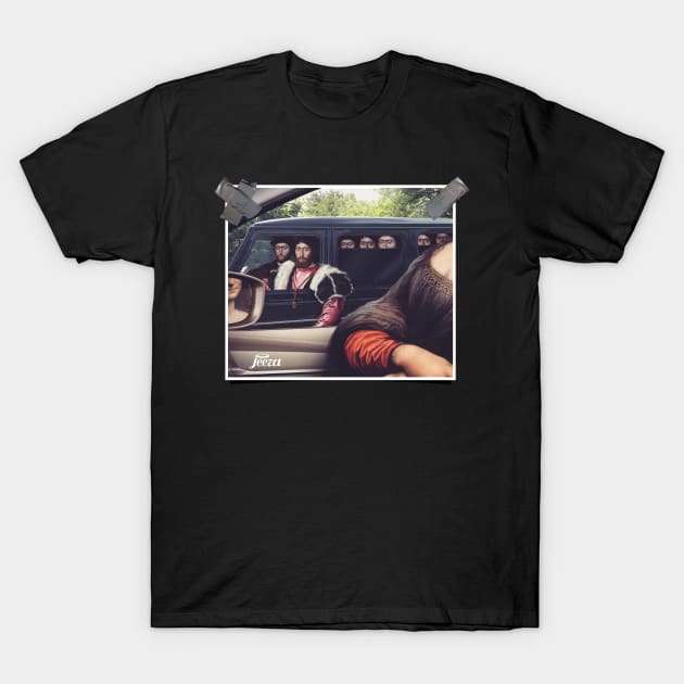 Pick up Mona Lisa T-Shirt by Jeeza